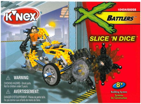 XBattlers Slice n Dice 10424 instruction manual