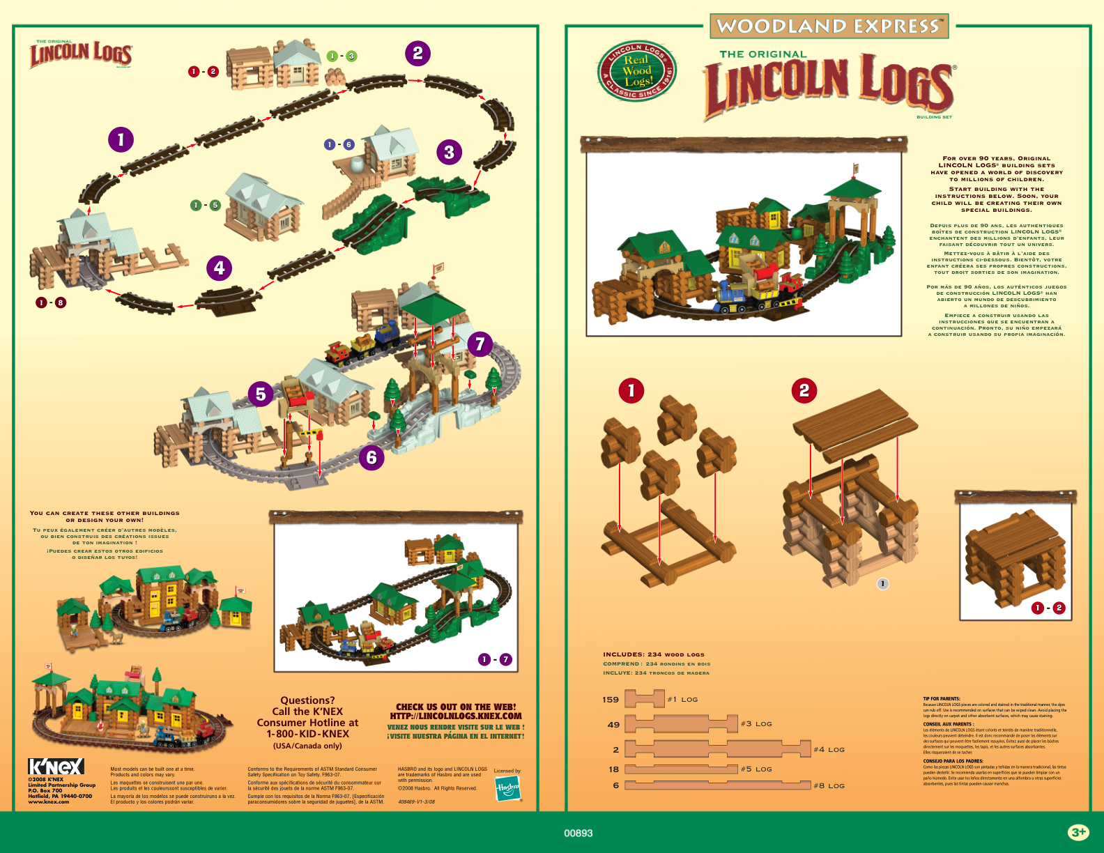 Woodland Express 00893 instruction manual