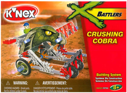 XBattlers Crushing Cobra 10412 instruction manual