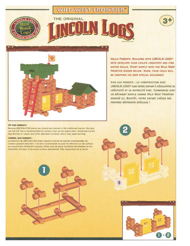 Wild West Frontier 00933 instruction manual