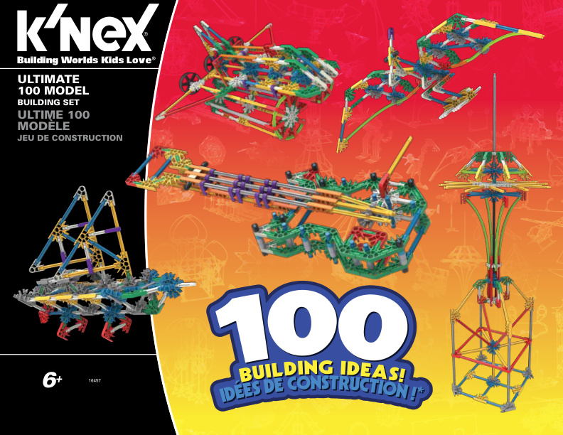 Ultimate 100 Model Building Set 16457 instruction manual