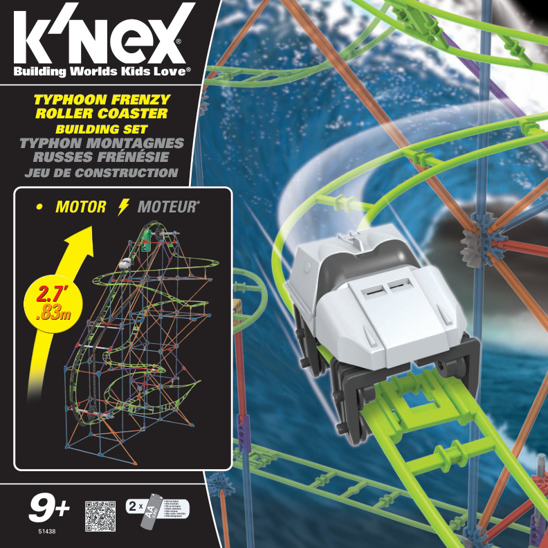Typhoon Frenzy Coaster 51438 instruction manual