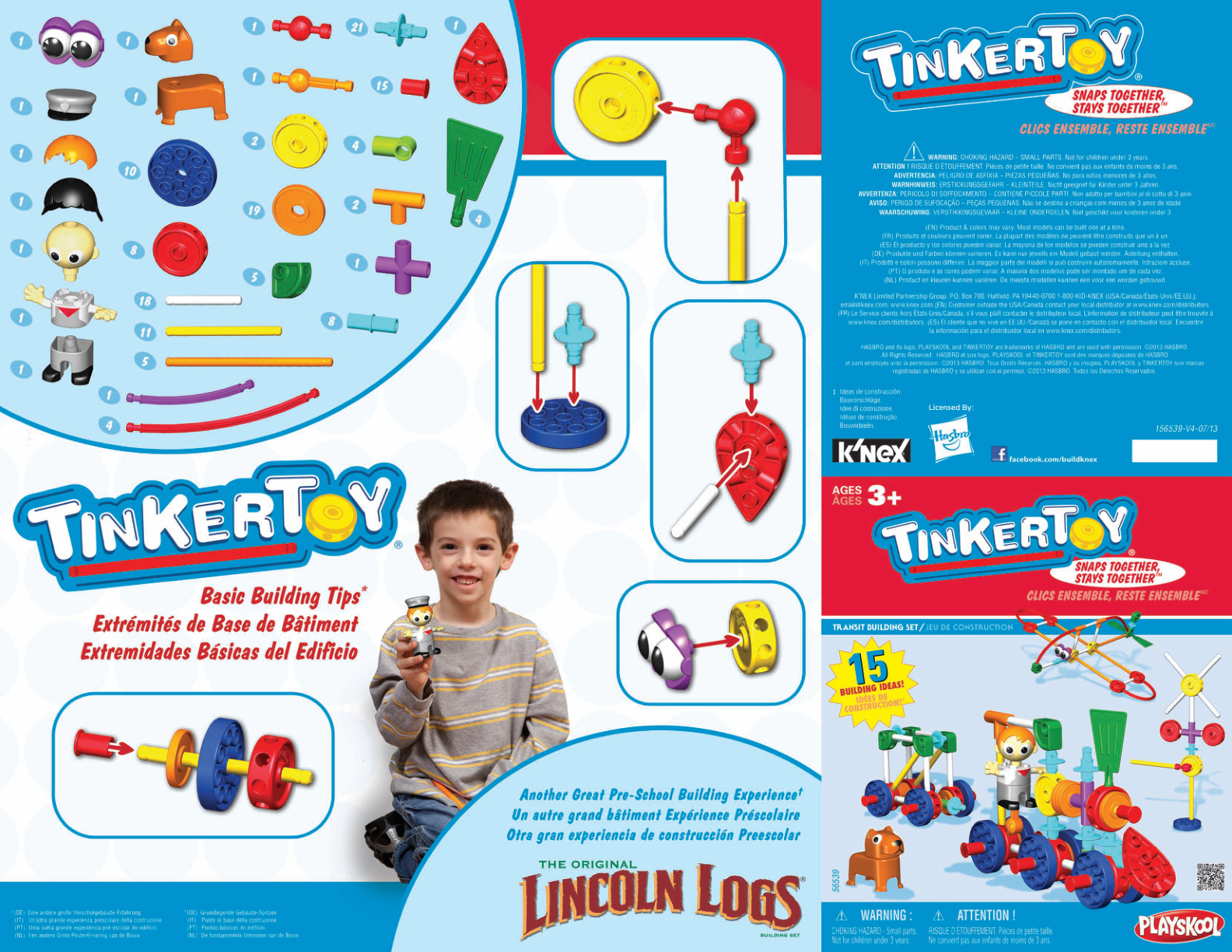 TINKERTOY Transit 56539 instruction manual