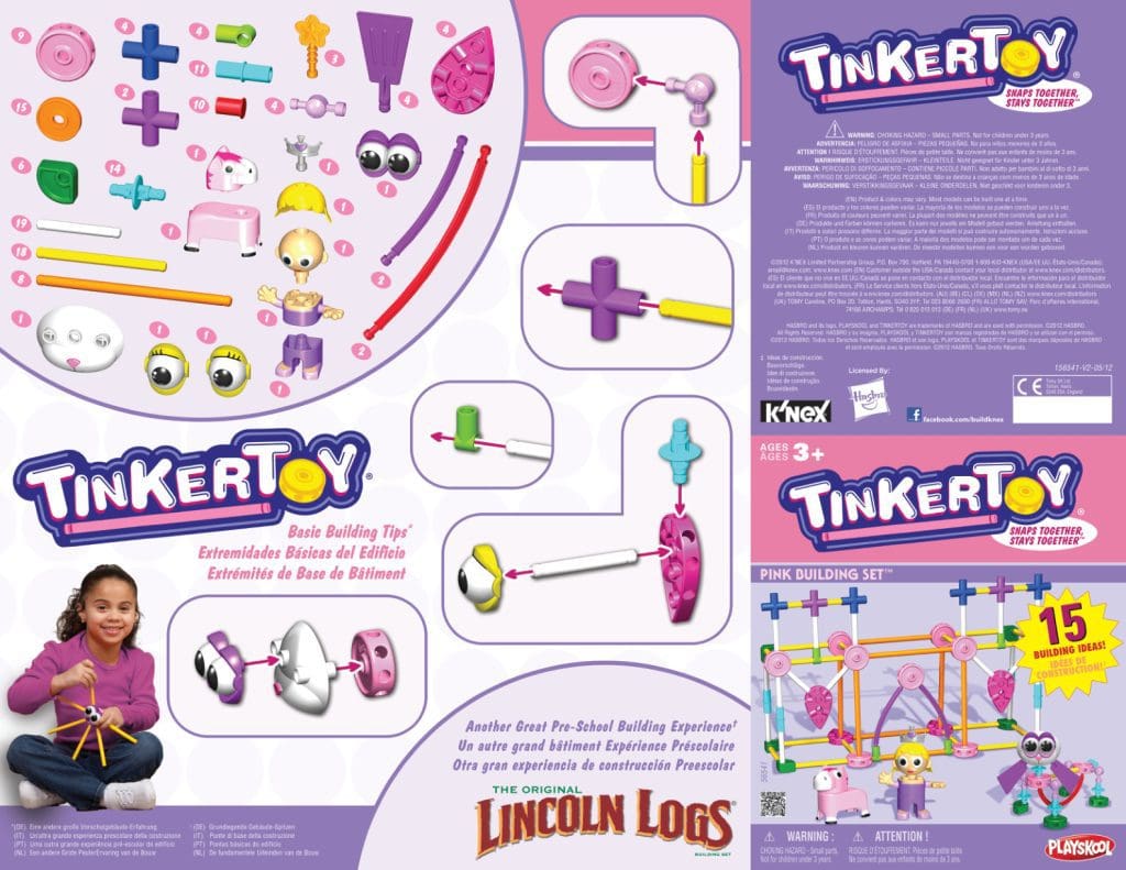 TinkerToy Pink 56541