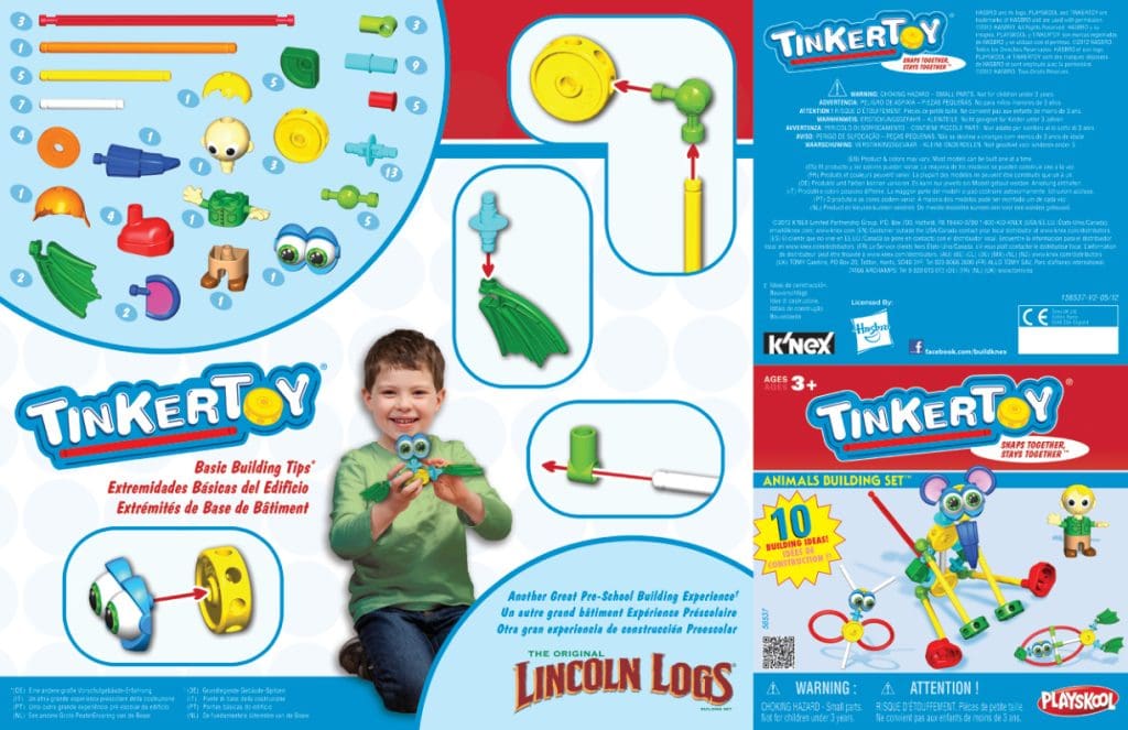 TinkerToy Animals 56537