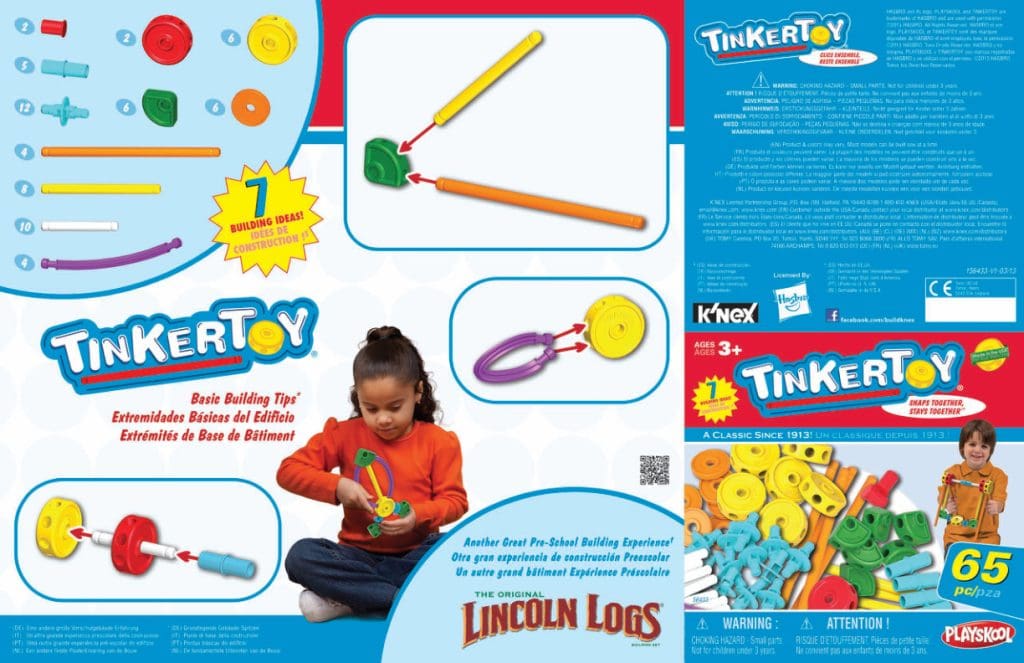 TinkerToy 65 piece Essentials 56433
