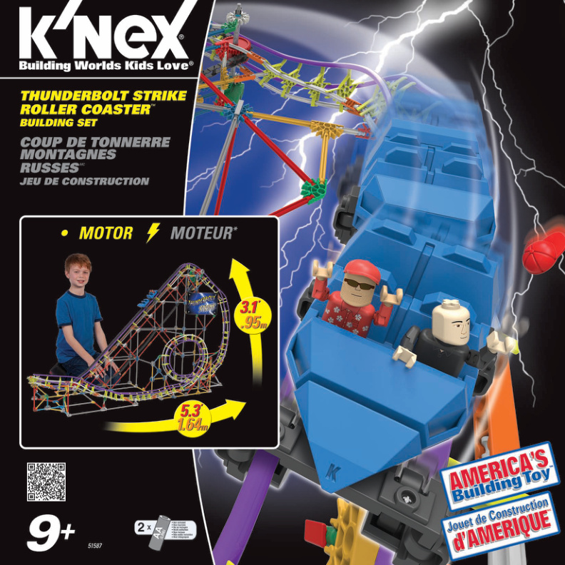 Thunderbolt Strike Roller Coaster 51587 instruction manual