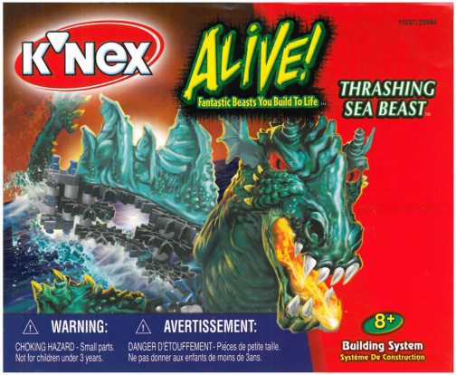 Thrashing Sea Beast Alive 11037 instruction manual
