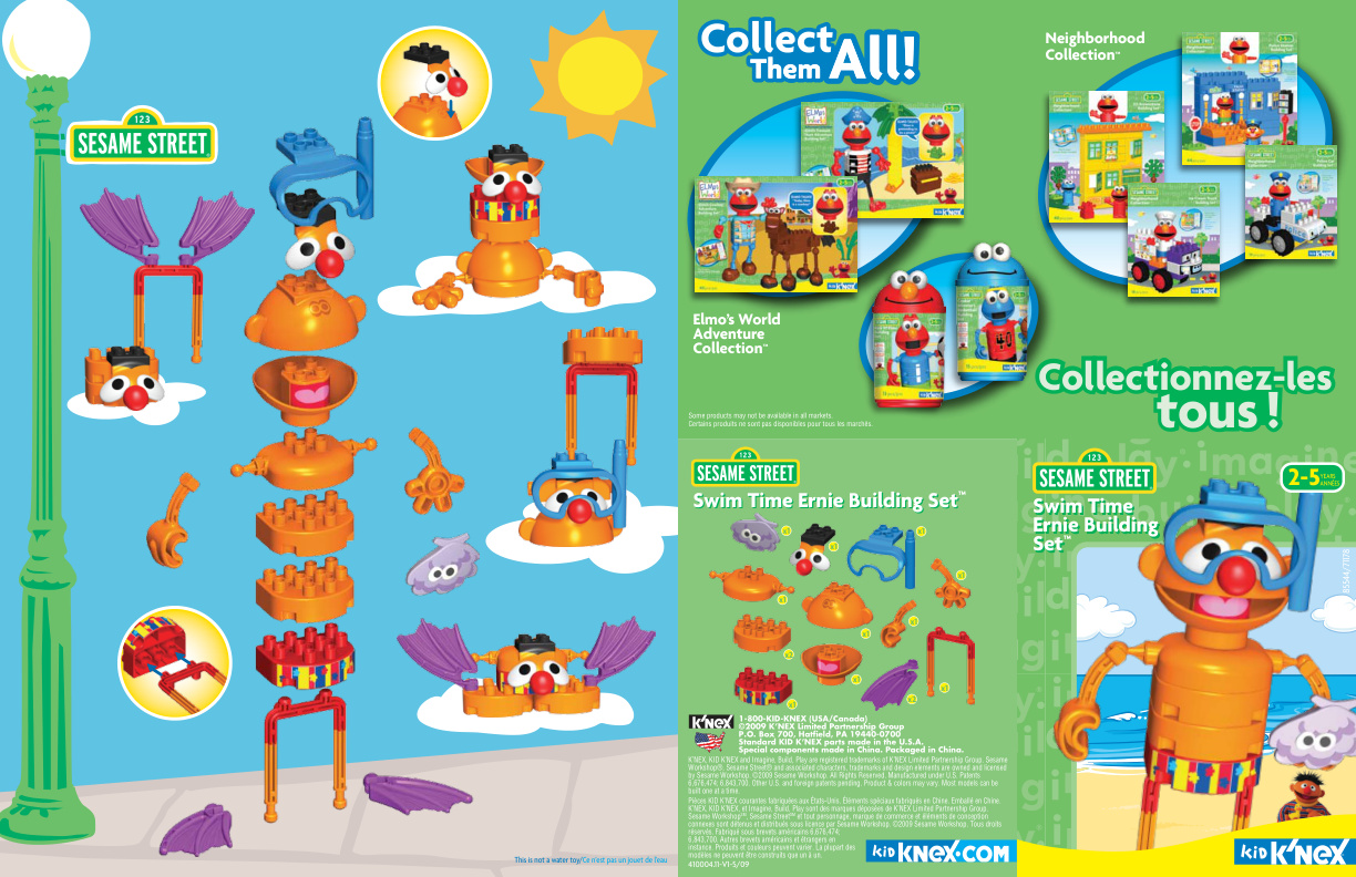 Swim Time Ernie 85544 instruction manual