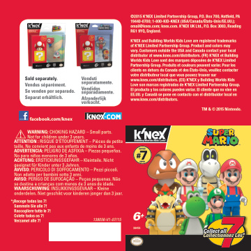 Super Mario Mystery Figures Series 7 38056 instruction manual