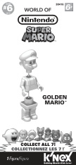 Super Mario Mystery Figures Series 6 golden mario 38416 instruction manual