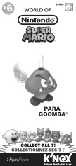 Super Mario Mystery Figures Series 6 para goomba 38416 instruction manual