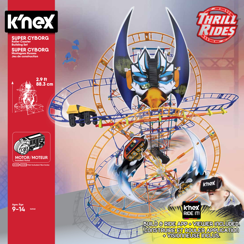 Super Cyborg 34948 instruction manual