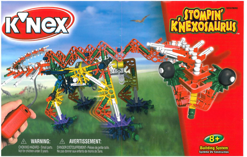 Stompin KNEXosaurus 12050 instruction manual