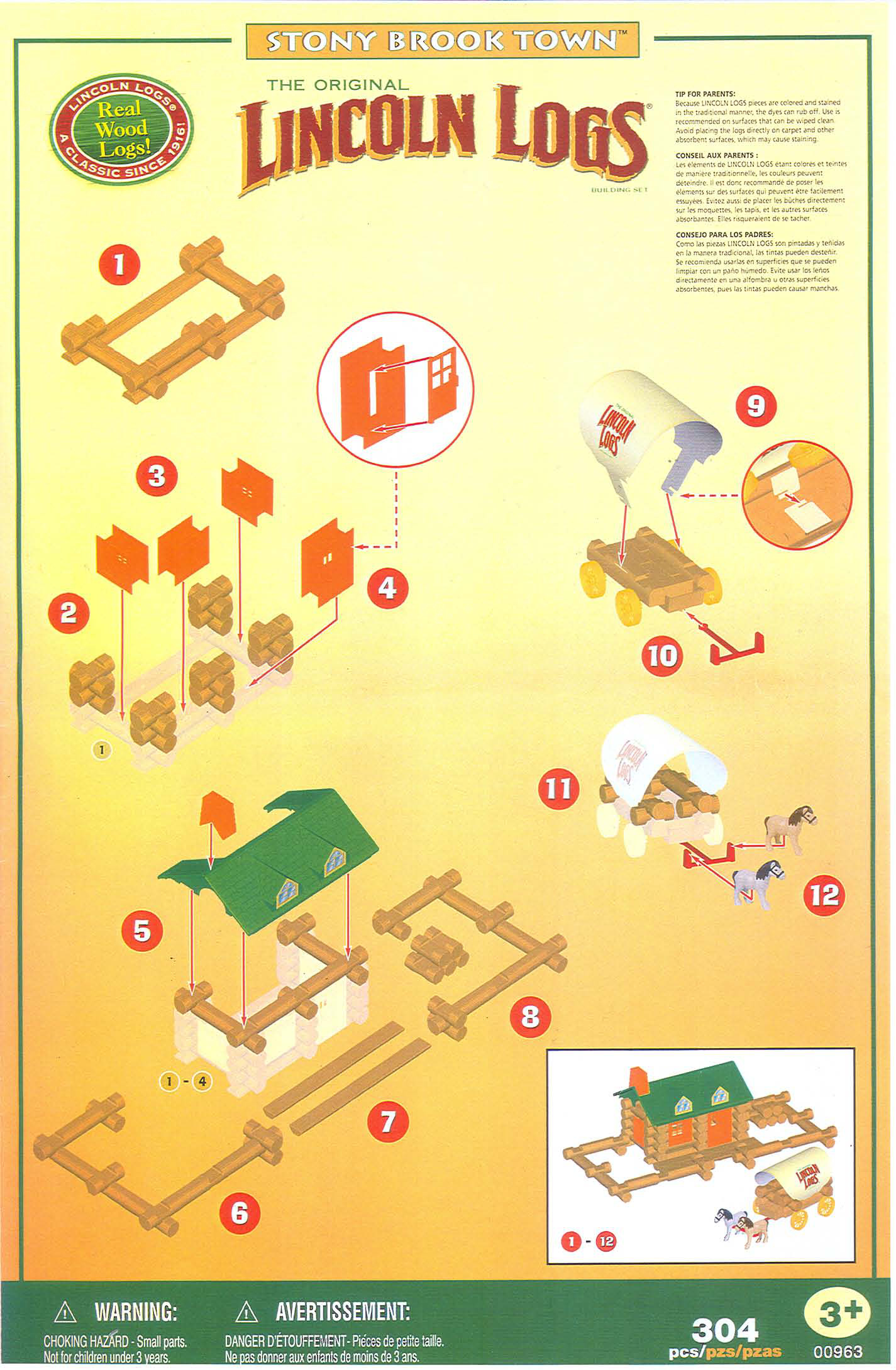 Stony Brook Town 00936 instruction manual