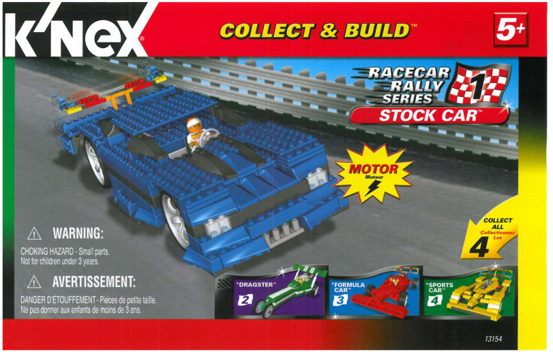 Stock Car 1 13154 instruction manual