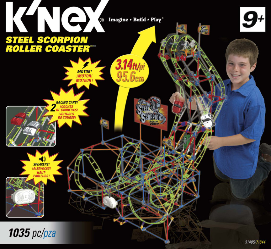Steel Scorpion Roller Coaster 51485 instruction manual