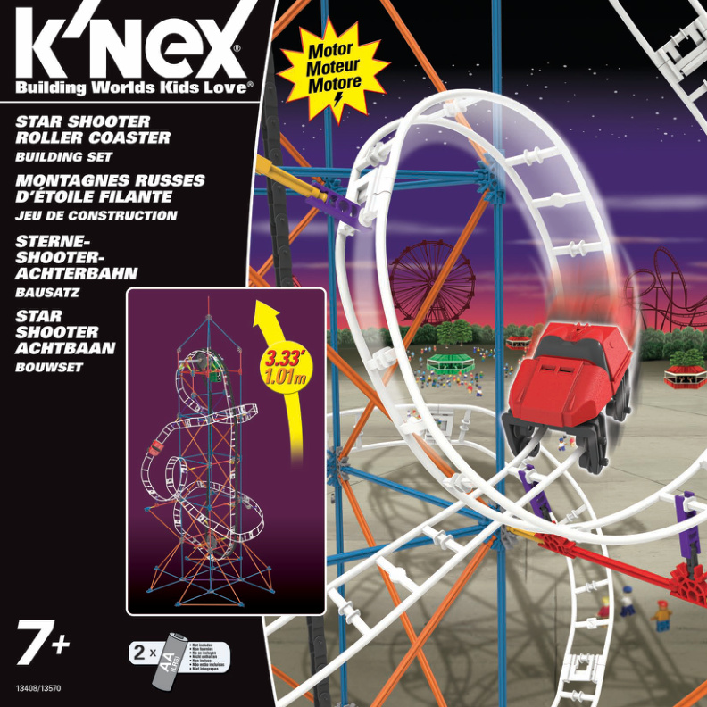 Star Shooter Roller Coaster 13570 instruction manual