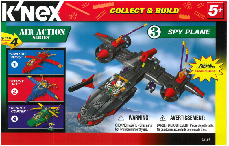 Spy Plane 3 12184 instruction manual