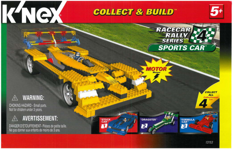 Sports Car 4 13153 instruction manual