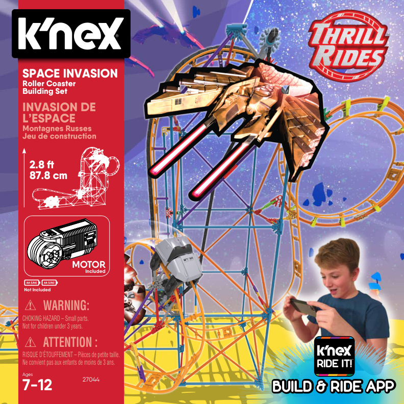 Space Invasion Roller Coaster 27044 instruction manual