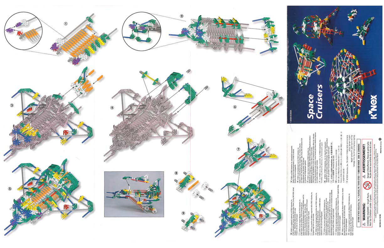 Space Cruisers 13024 instruction manual
