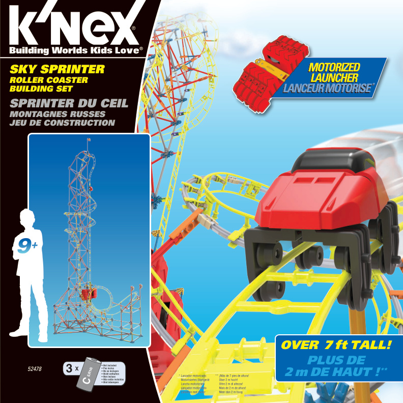 Sky Sprinter Roller Coaster 52478 instruction manual