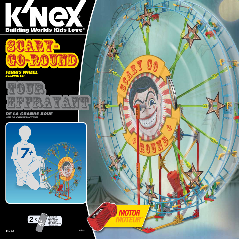 Scary Go Round Ferris Wheel 14032 instruction manual