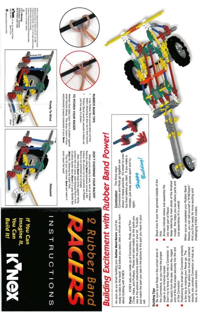 Rubber Band Racer 12002