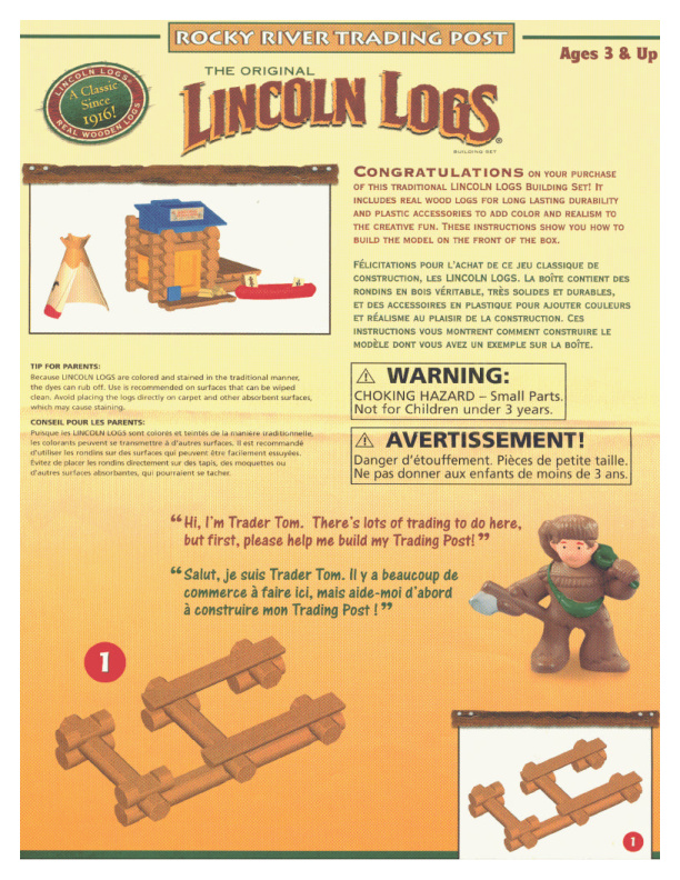 Rocky River Trading Post 00945 instruction manual