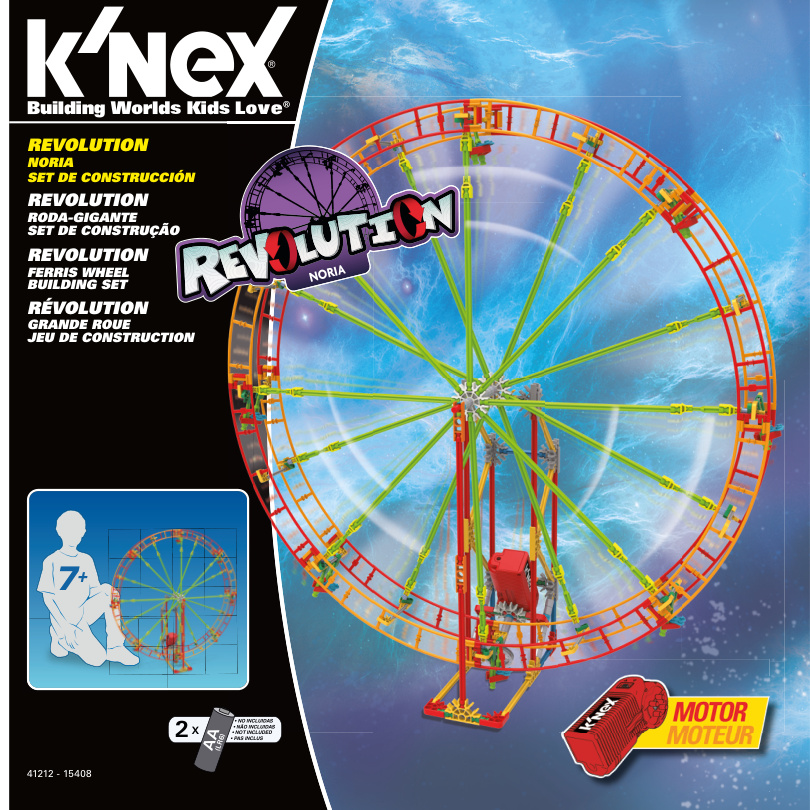 Revolution Ferris Wheel Fabrica de Juguetes Instrucciones 41212 instruction manual