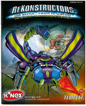 Rekonstructors Tempest 10836 instruction manual