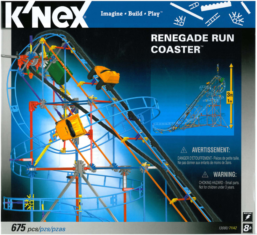 Renegade Run Coaster13080 instruction manual