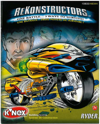 Rekonstructors Ryder 10833 instruction manual