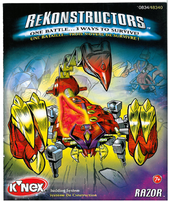 Rekonstructors Razor 10834 instruction manual