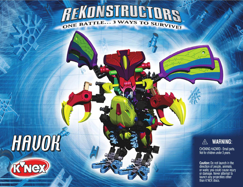 Rekonstructors Havok instruction manual