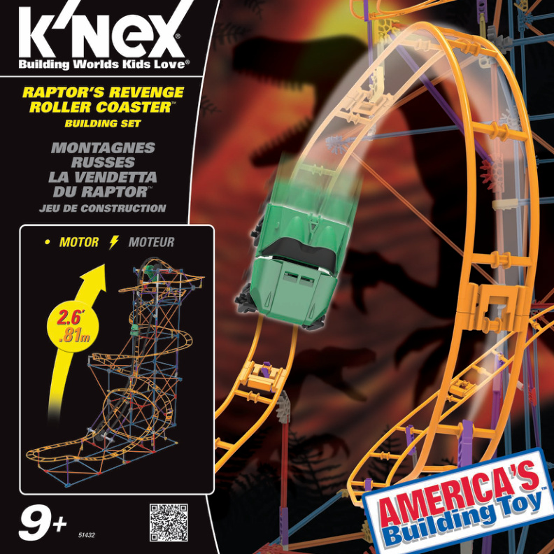 Raptors Revenge Roller Coaster 51432 instruction manual