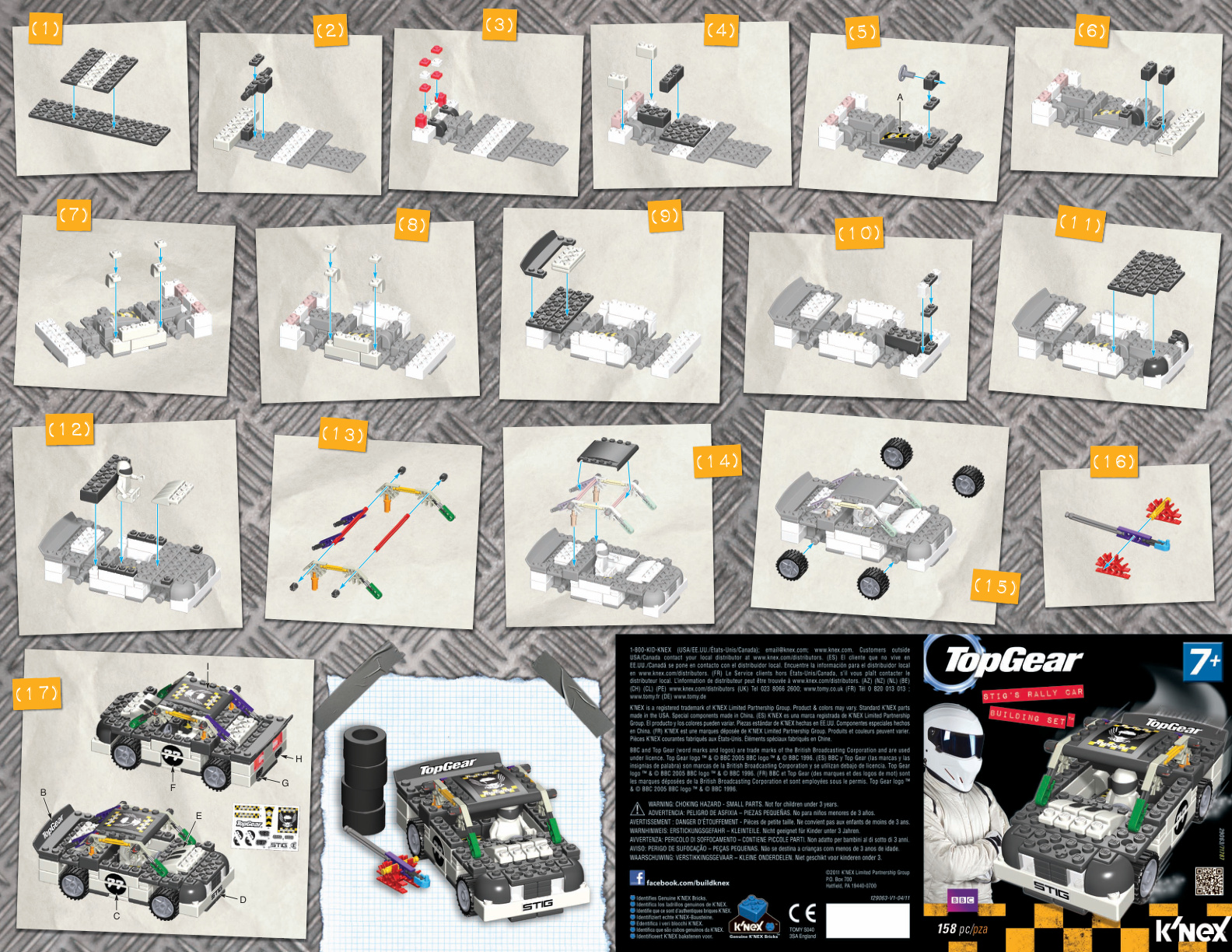 Rally Car 29063 instruction manual
