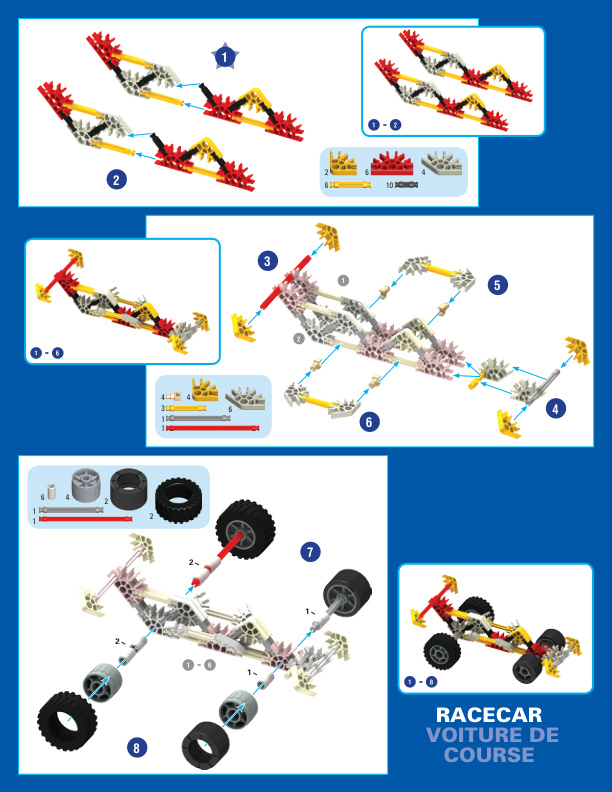 Racecar Sampler 72256 instruction manual