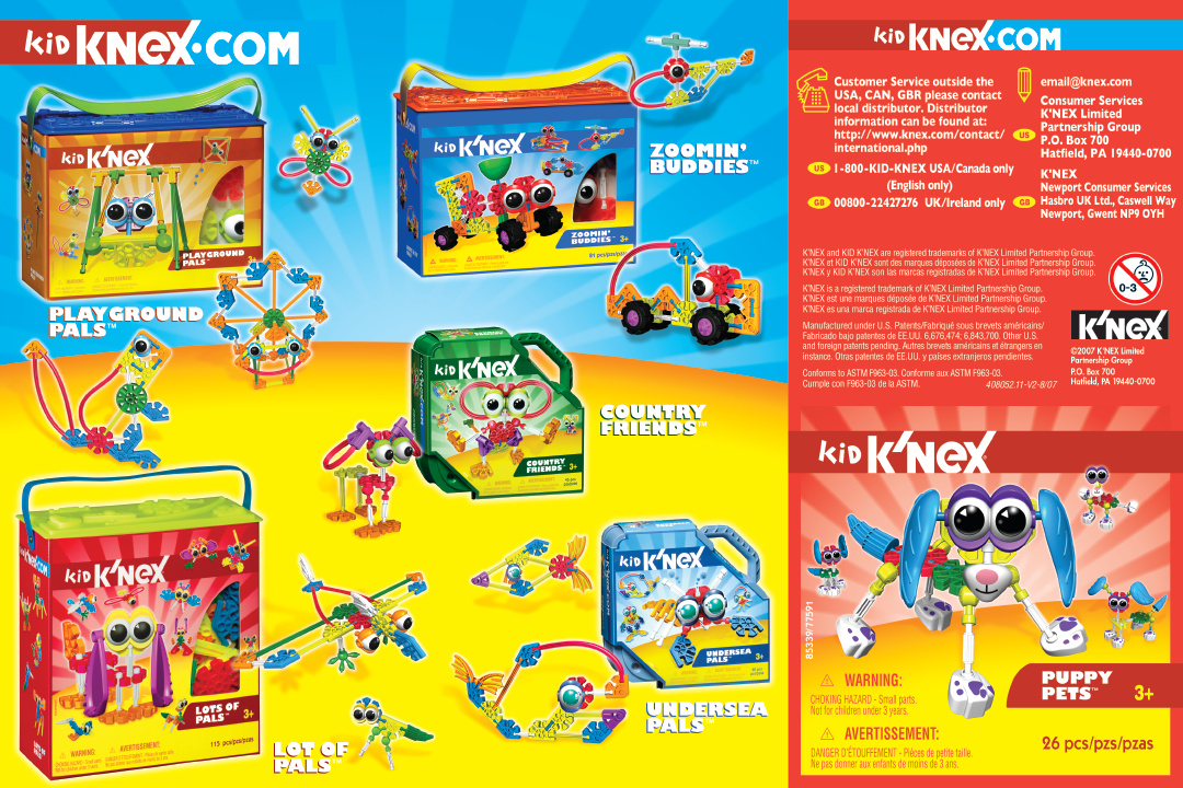PuppyPals 85339 instruction manual