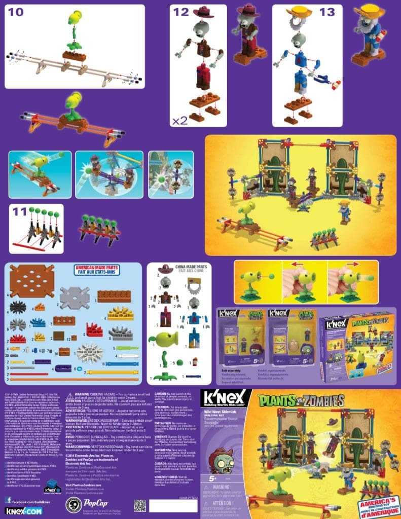 Plants vs Zombies Wild West Skirmish 53438