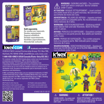 Plants vs Zombies Mystery Fig Bonk 20Choy 53437 instruction manual
