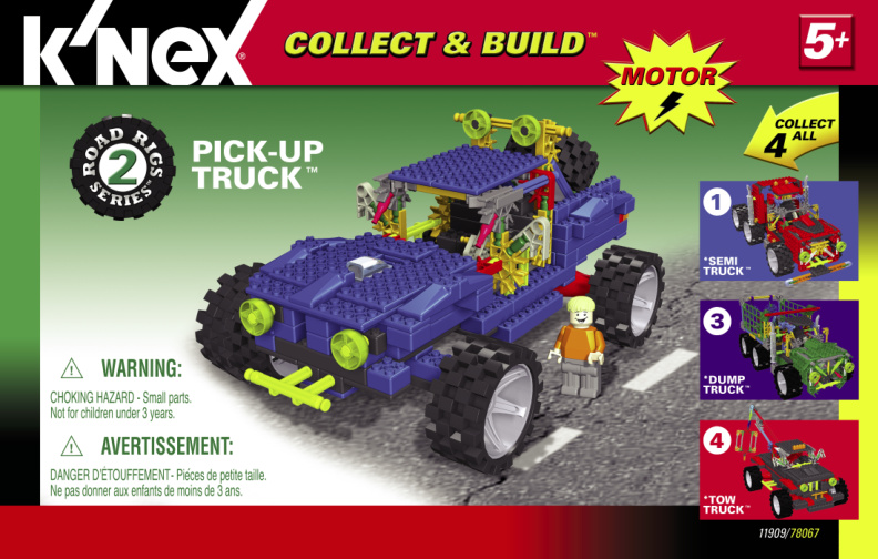 Pick Up Truck 11909 instruction manual
