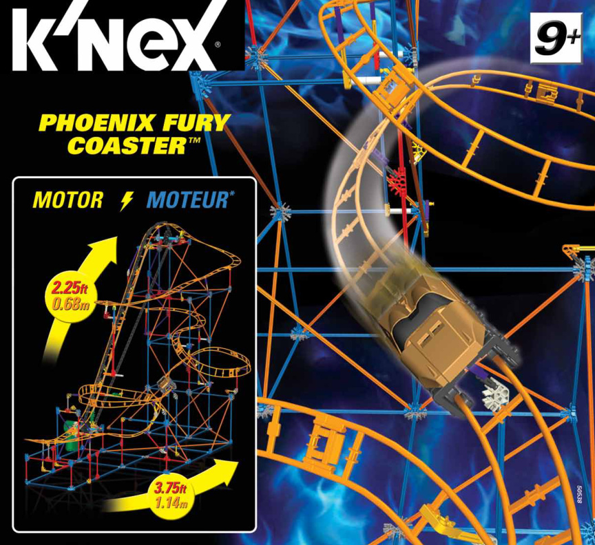Phoenix Fury Roller Coaster 50538 instruction manual
