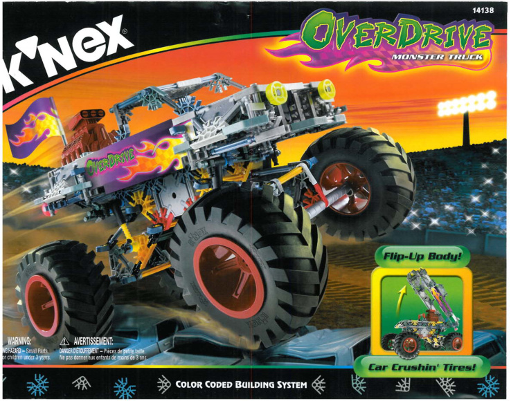 Overdrive Monster Truck 14138 instruction manual