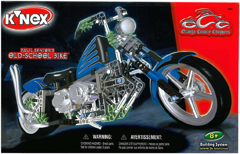 OCC Paul Sr Old School Bike 12003 instruction manual