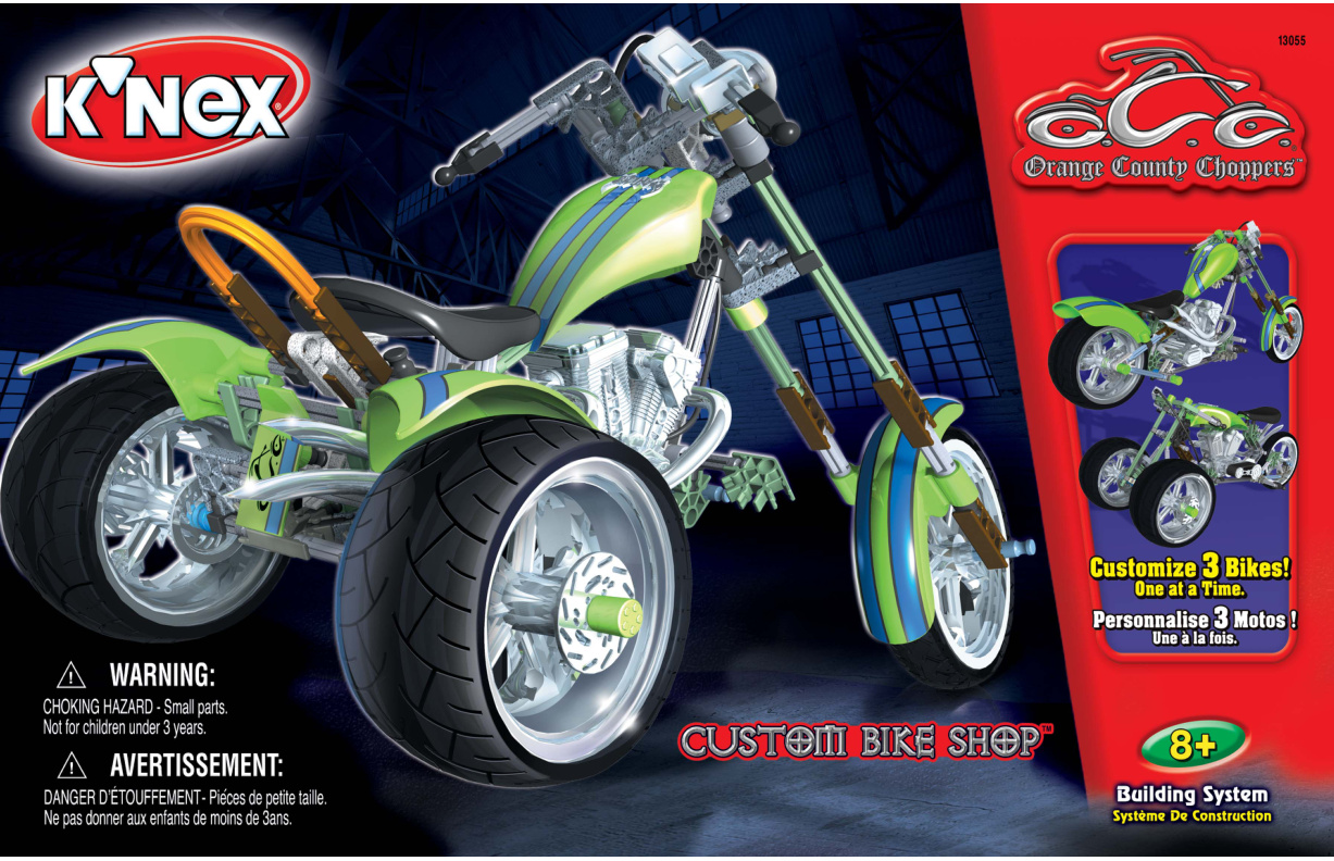 OCC Custom Bike Shop 13055 instruction manual