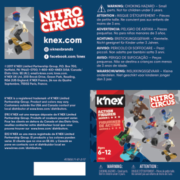 Nitro Circus Action Figures Series 1 19900 instruction manual