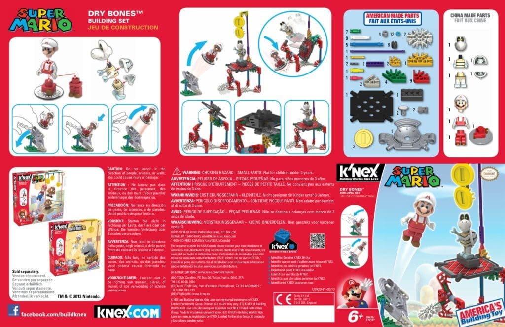 Nintendo Super Mario Dry Bones 38420
