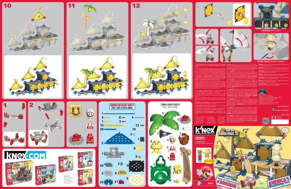 Nintendo Super Mario Desert Building 38623